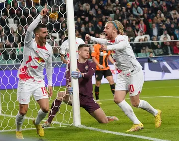 Andre Silva scored his third Champions League goal of the season as RB Leipzig thrashed Shakhtar Donetsk on Wednesday