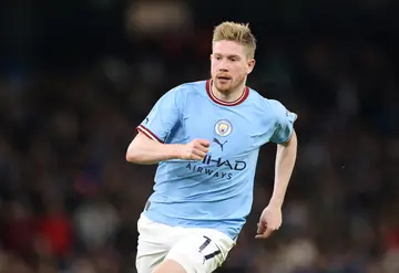 Kevin De Bruyne of Manchester City during the Emirates FA Cup Fourth Round match