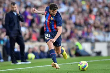 Barcelona's Sergi Roberto made his debut for the club in 2010