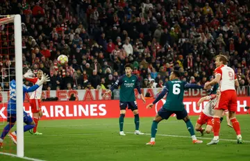 Defining moment: Bayern Munich's Joshua Kimmich scores the only goal