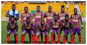 Hearts of Oak have endured a stop-start campaign owing to their struggle in front of goals. Photo credit: @HeartsOfOakGH