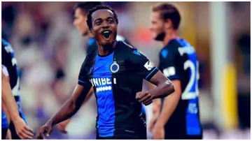 Percy Tau, Real Madrid, Champions league, debut
