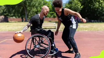 Adaptive basketball