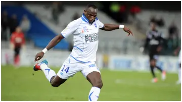 Dennis Oliech during his Auxerre playing days. Photo: Philippe Merle.