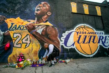 Kobe Bryant, NBA, Los Angeles Lakers, Mural