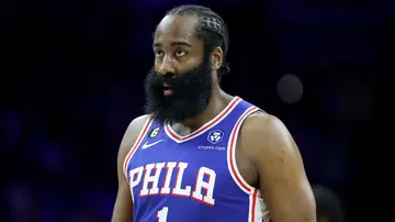 James Harden, Boston Celtics, Philadelphia 76ers, Joel Embiid, Jayson Tatum, Jaylen Brown, Tobias Harris, Marcus Smart, NBA, NBA Playoffs, Tyrese Maxey