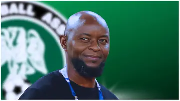 Newly-appointed head coach of the Nigerian national team, Finidi George. Photo: CAF Online. 