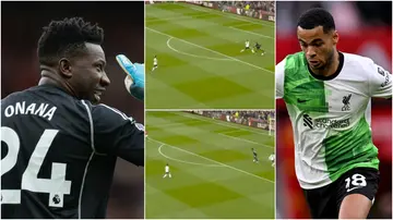 Andre Onana, Cody Gakpo, Liverpool, Manchester United, Premier League, dribble, goalkeeper