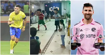 Ronaldo, Messi, Mascots, Al Nassr, Inter Miami