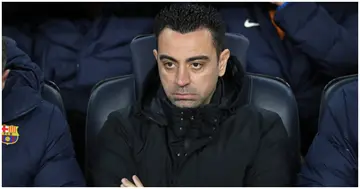 Xavi Hernandez during the match between FC Barcelona and Sevilla FC at the Camp Nou Stadium. Photo by Joan Valls.