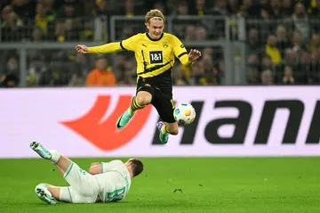 Borussia Dortmund midfielder Julian Brandt has scored four goals in eight league fixtures this season