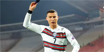 Ronaldo's disallowed goal against Serbia in first leg proved costly.