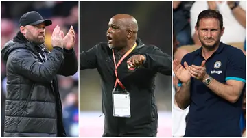 Pitso Mosimane, Wayne Rooney, Frank Lampard, South Africa, Europe, coach