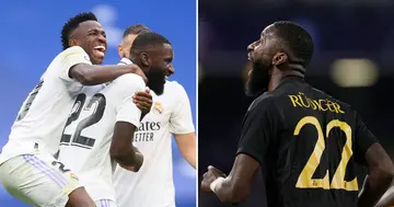 Real Madrid, Antonio Rudiger, Goal, La Liga, UEFA Champions League