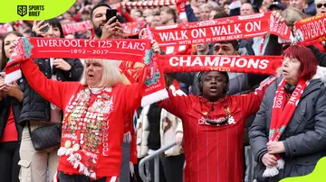 Liverpool fans chant