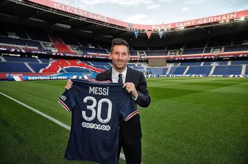 Thousands of PSG fans queue to buy Lionel Messi's jersey 24 hours after his unveiling