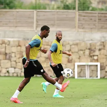 Odion Ighalo's 10-year-old son Samuel scores stunning overhead goal during training session with his father