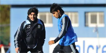 Sergio Aguero is struggling to play after Maradona's death, Guardiola