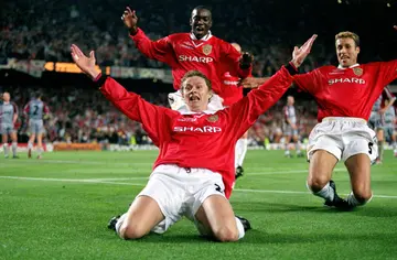 Ole Gunnar Solskjaer, Manchester United, Dwight Yorke, Champions League Final 1999, Scott McTominay, Europa League
