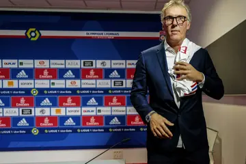 Laurent Blanc was unveiled as the new coach of Lyon on Monday after signing a deal until 2024