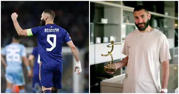 Karim Benzema, Named, Winner, Prestigious, Award, France, French player abroad, UNFP