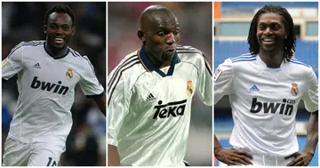 Real Madrid, Michael Essien, Geremi Njitap, Emmanuel Adebayor, Achraf Hakimi, Mahamadou Diarra
