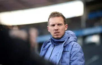 Bayern Munich manager Julian Nagelsmann admitted on Wednesday he wanted to stop the league getting "exciting again" with a win away at the RB Leipzig when the season re-starts on Friday
