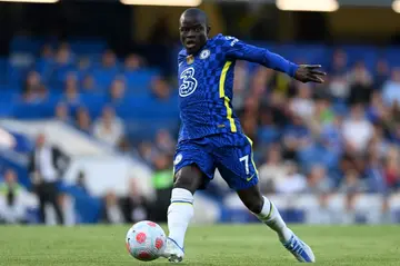Chelsea midfielder N'Golo Kante injured his hamstring against Tottenham in August
