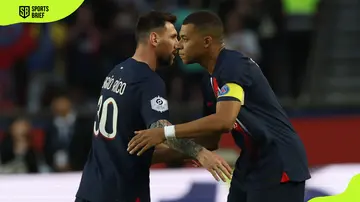 Lionel Messi and Kylian Mbappe