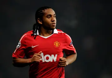 Anderson during the UEFA Champions League Group C match between Manchester United and Valencia at Old Trafford on December 7, 2010