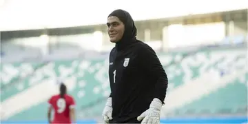 Iranian shot-stopper footballer Zohreh Koudaei accused of being a man