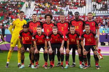 Belgium, Thibaut Courtois, Kevin De Bruyne, Eden Hazard, Roberto Martinez