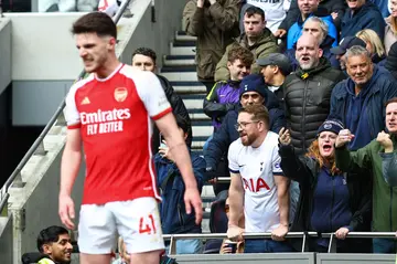 Declan Rice, Tottenham vs Arsenal, North London Derby, Kai Havertz, Bukayo Saka