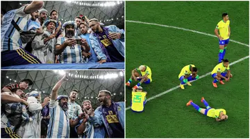Fans, Argentina, Brazil, supporters, World Cup 2022, Netherlands, Croatia, penalties