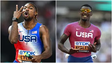 Fred Kerley, Noah Lyles, World Athletics, World Athletics Championships, 2024 Paris Olympics