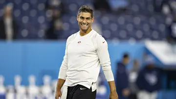 Who is Garoppolo with now?
