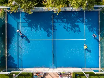 Paddle tennis court dimensions