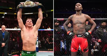 Dricus du Plessis and Israel Adesanya were scheduled to face each other at UFC 300.