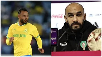 Mamelodi Sundowns, Abdelmounaim Boutouil, Walid Regragui, AFCON, Morocco.