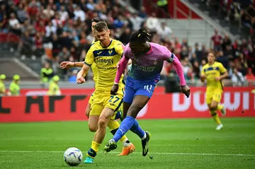 Rafael Leao's winning goal against Verona was his third in as many Serie A matches