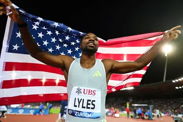 Noah Lyles, Erryion Knighton, Usain Bolt, Letsile Tebogo, Zharnel Hughes, World Athletics Championships