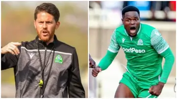 Johnathan McKinstry says the club has not been approached over Benson Omala. Photo: Gor Mahia.