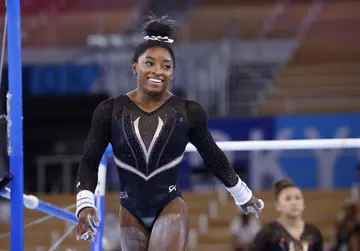 Simone Biles at Practice