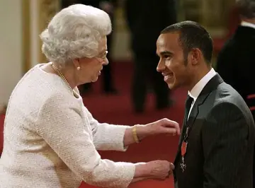 Queen Elizabeth II, Her Royal Majesty, Reprimanded, Sir Lewis Hamilton, Lunch, Buckingham Palace, Sport, World, Soccer