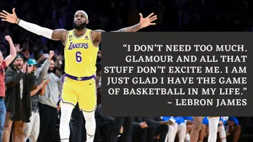 What is Lebron's favorite quote?