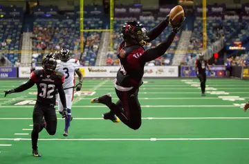 What is arena football?