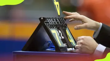 Table tennis scoreboard