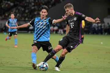 A Bayern Munich side missing the departing Sadio Mane beat Kawasaki Frontale 1-0 on Saturday with a goal by substitute Josip Stanisic in the second game of their Japan tour