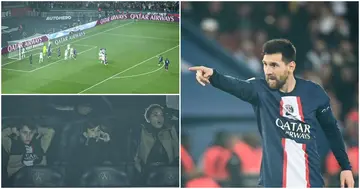 Lionel Messi, Antonella Rocuzzo, Matteo, Thiago, freekick, family, reaction