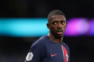 Paris Saint-Germain winger Ousmane Dembele was at the heart of a dominant performance